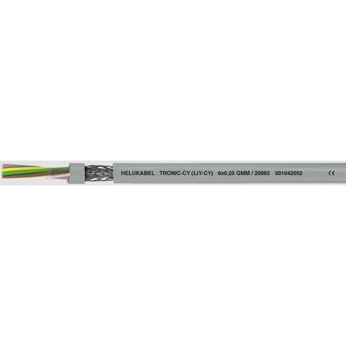 Helukabel 20031 Datenleitung LiYCY 4 x 0.25 mm² Grau 100 m