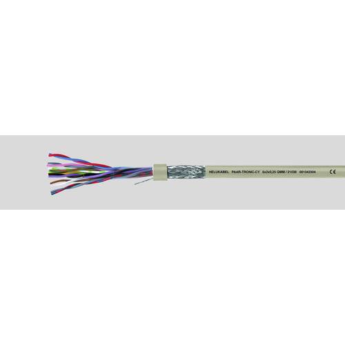 Helukabel 17001-1000 Datenleitung LiYCY 2 x 2 x 0.5 mm² Grau 1000 m