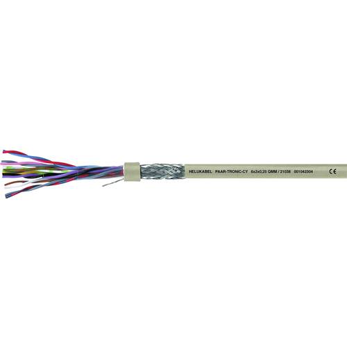 Helukabel 19971 Datenleitung LiYCY 2 x 2 x 0.34 mm² Grau 100 m