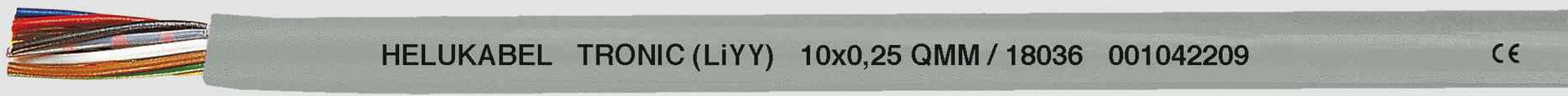 Helukabel 18006 Datenleitung LiYY 7 x 0.14 mm² Grau 100 m