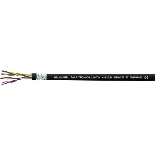 Helukabel 21149-1000 Datenleitung Li-2YCYv 8 x 2 x 1 mm² Schwarz 1000 m
