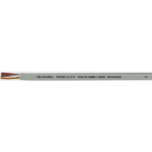 Thumbnail - Helukabel 18029-500 Datenleitung LiYY 2 x 0.25 mm² Grau 500 m