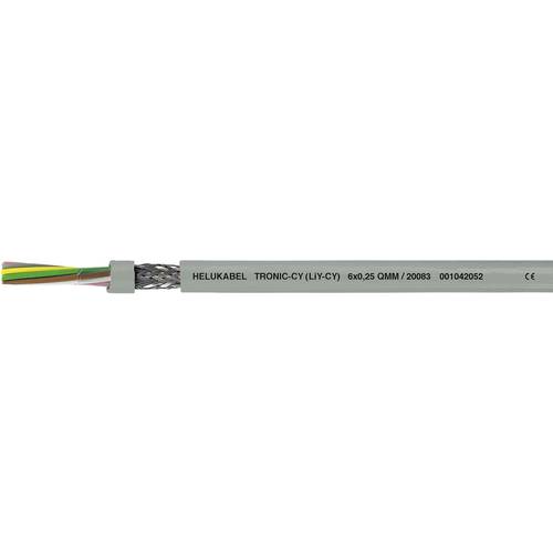 Helukabel 16475-1000 Datenleitung LiYCY 2 x 1 mm² Grau 1000 m