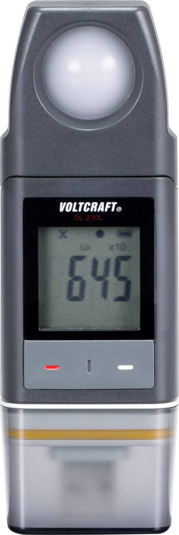 VOLTCRAFT VC-9657635 DL-230L Lux-Datenlogger Messgröße Beleuchtungsstärke PDF Funktion