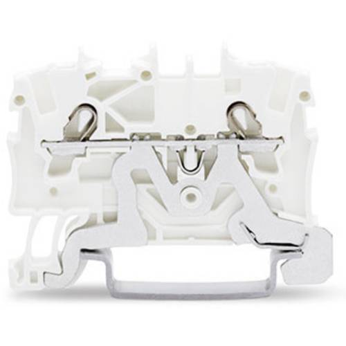 Thumbnail - WAGO 2001-1208 Doppelstock-Schirmleiterklemme 4.20 mm Push-In-Klemme Weiß 100 St.