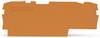 WAGO 2002-1792 Abschluss Zwischenplatte Orange 100 St.