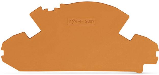 WAGO 2007-8892 Abschluss Zwischenplatte Orange 50 St.
