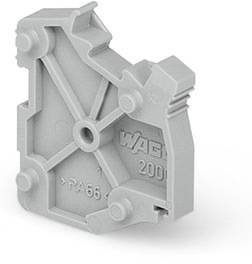 WAGO 2000-549 Abschluss Zwischenplatte Grau 100 St.