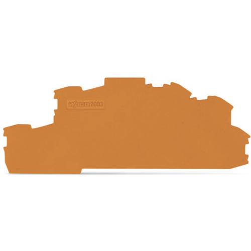 WAGO 2003-6693 Abschluss Zwischenplatte Orange 100 St.