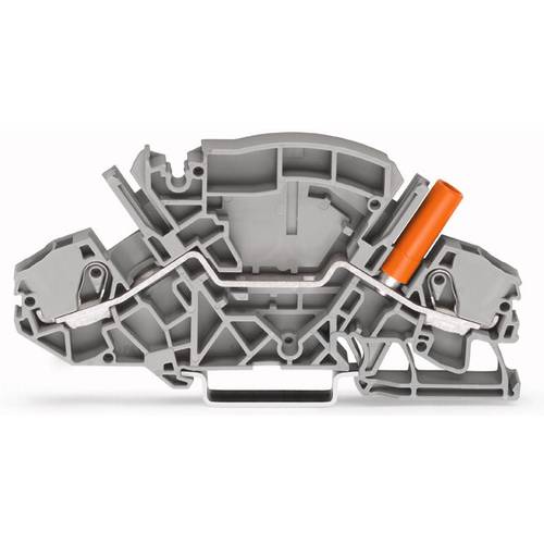 WAGO 2007-8801/041-000 Doppelstock-Durchgangsklemme 8 mm Push-In-Klemme Grau 20 St.