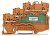 WAGO 2000-5372/1102-953 Dreistock-Initiatorklemme 7 mm Push-In-Klemme Orange 15 St.
