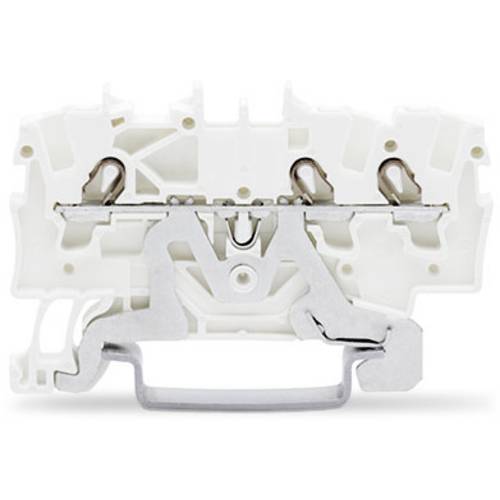 Thumbnail - WAGO 2001-1308 Dreistock-Schirmleiterklemme 4.20 mm Push-In-Klemme Weiß 100 St.