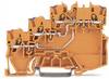 WAGO 2000-5372 Dreistock-Initiatorklemme 7 mm Push-In-Klemme Orange 15 St.