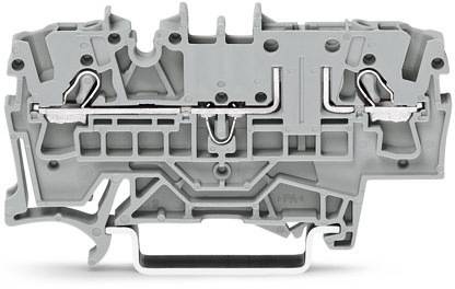 WAGO 2002-1662 Doppelstock-Basisklemme 5.20 mm Push-In-Klemme Orange 50 St.