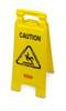 Rubbermaid Warnschild "Caution Wet Floor", mehrsprachig
