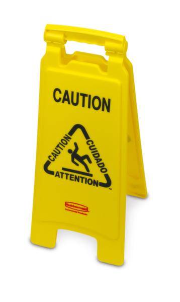 Rubbermaid Warnschild "Caution Wet Floor", mehrsprachig