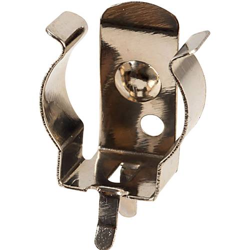 TRU COMPONENTS 18-3704 Einzelkontakt 1x Micro (AAA) Durchsteckmontage THT (L x B x H) 6.5 x 11 x 12.2 mm