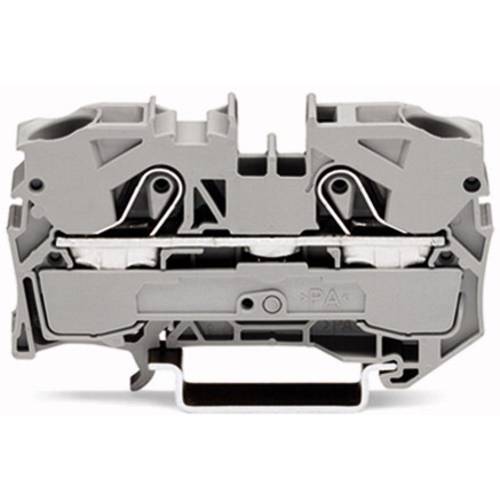 Thumbnail - WAGO 2010-1209 Doppelstock-Durchgangsklemme 10 mm Push-In-Klemme Lichtgrau 25 St.