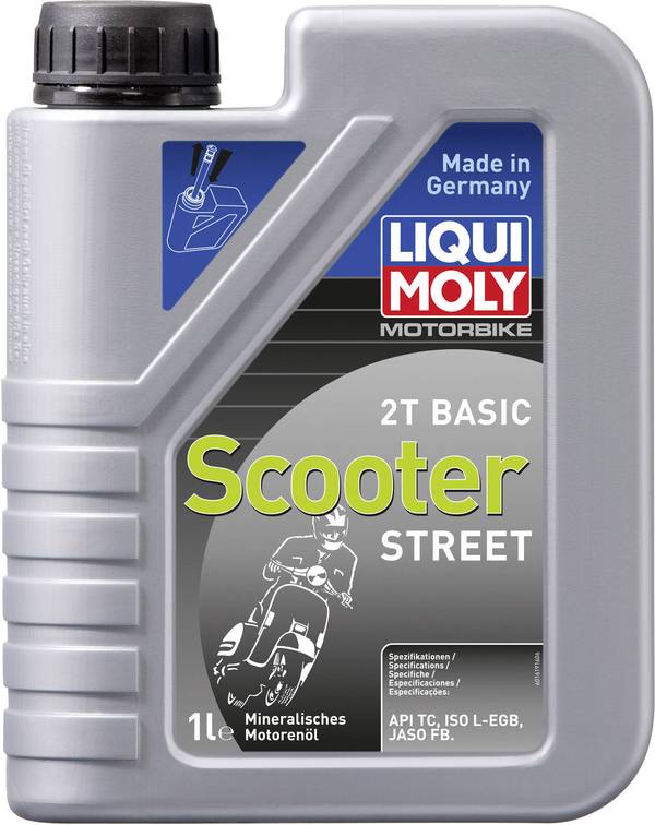 Liqui Moly Motorbike 2T Basic Scooter Street 1619 2-Takt-Motoröl 1 l