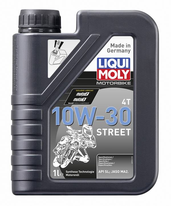 Liqui Moly Motorbike 4T 10W-30 Street 2526 4-Takt-Motoröl 1 l