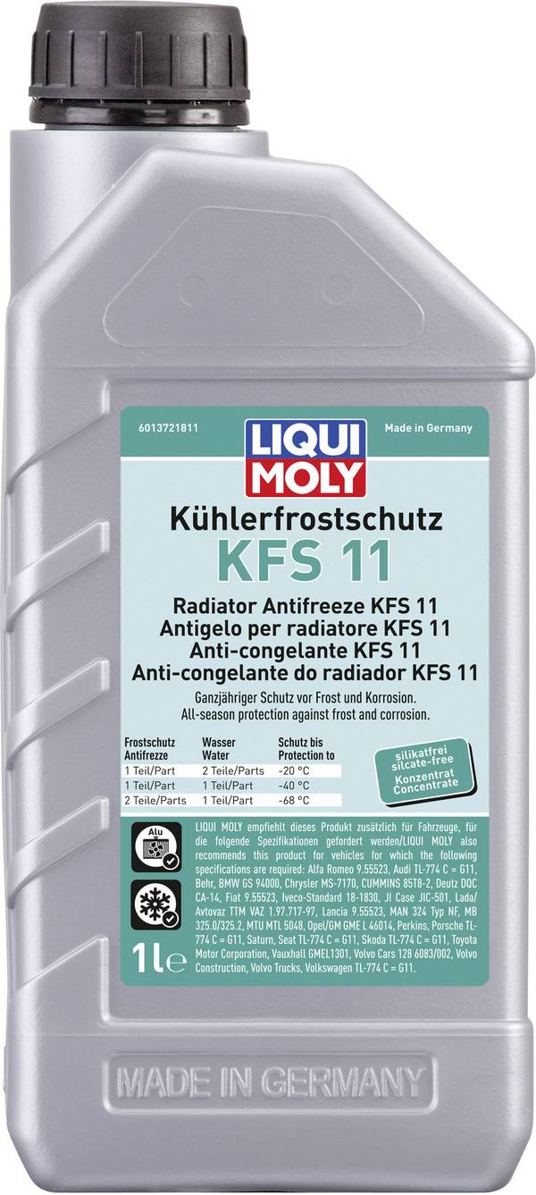 Liqui Moly KFS 11 21149 Kühlerfrostschutz Kühler 1 l