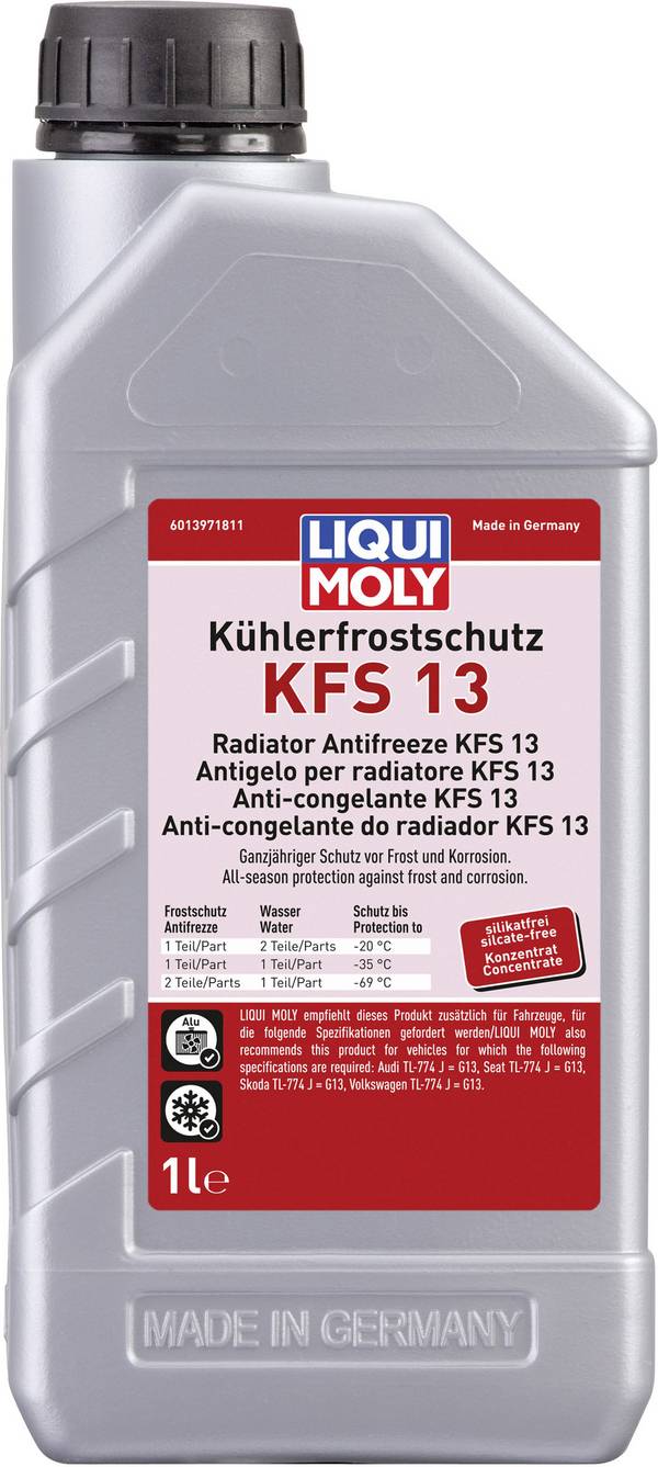 Liqui Moly KFS 13 21139 Kühlerfrostschutz Kühler 1 l