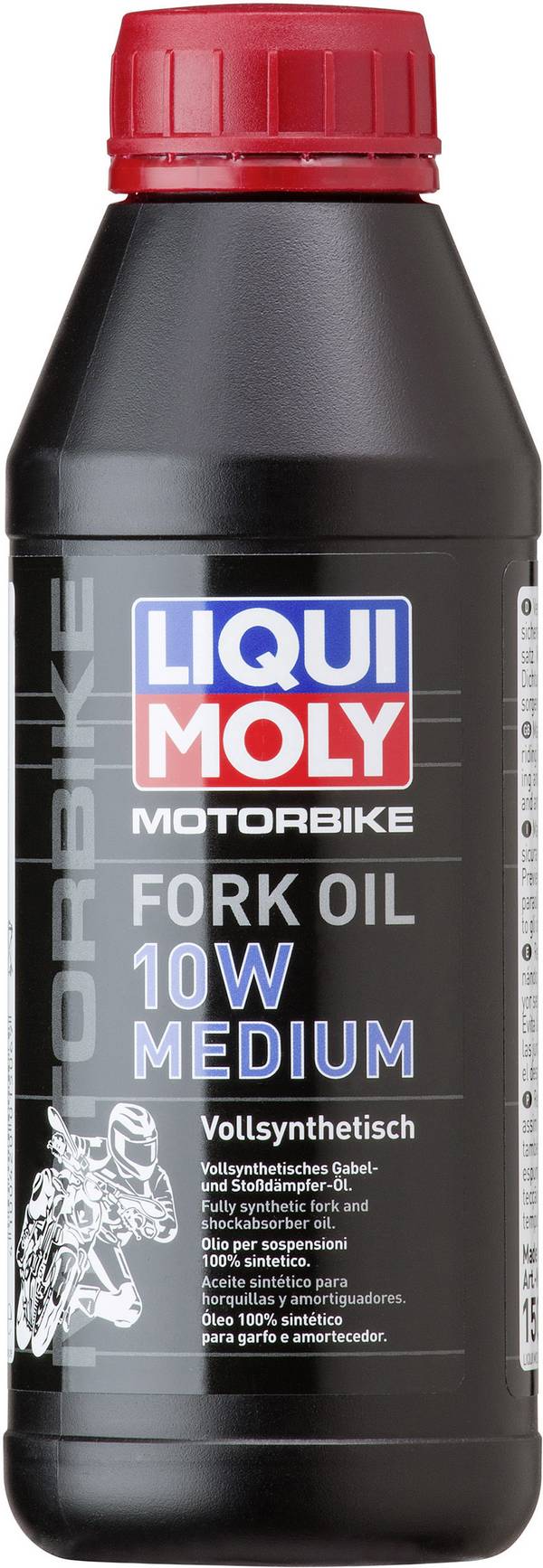 Liqui Moly Motorbike Fork Oil 10W medium 1506 Gabel- und Stoßdämpferöl 500 ml