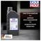Eine Flasche Liqui Moly Kompressorenöl vor unscharfem Hintergrund. Text: 'hohe Scherstabilität', 'optimale Alterungsstabilität', 'ausgezeichnete Sauberkeit'.