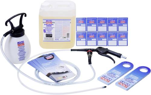 Autopflege-Set bestehend aus Shampoo, Wax-Spray, Mikrofaser-Trockentuch, Schwamm-Set