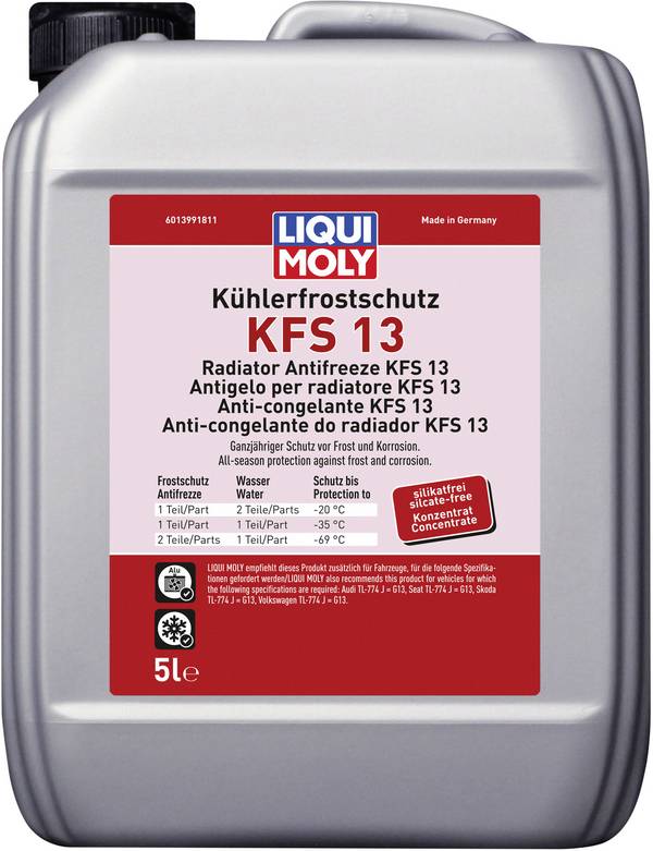 Liqui Moly  21140 Kühlerfrostschutz Kühler 5 l