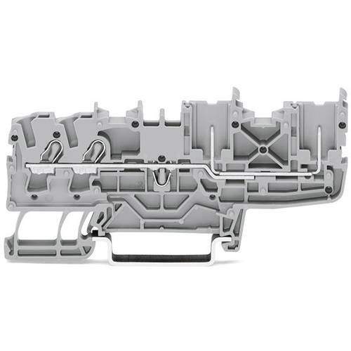 WAGO 2022-1402 Mini-Doppelstock-Basisklemme 5.20 mm Push-In-Klemme Orange 50 St.