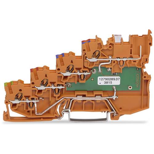 Thumbnail - WAGO 2020-5477/1102-953 Vierleiter-Initiatorenklemme 7 mm Push-In-Klemme Orange 15 St.