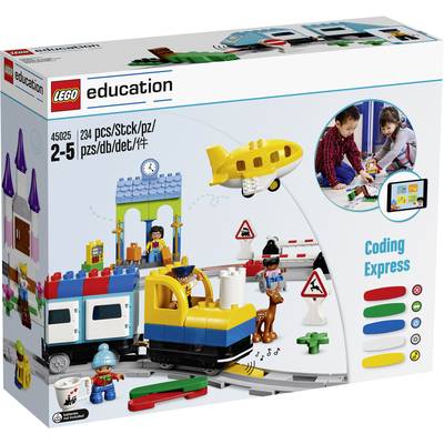 LEGO Education Coding Express V29 - Digi Zug Digi-Zug Lernspielzeug Basis-Set 