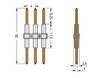 WAGO 2060-954/028-000 2060-954/028-000 Verbinder (L x B x H) 28 x 15.40 x 2.60 mm Piece 250 St.
