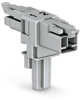WAGO 890-1701 T-Verbinder 890 Gesamtpolzahl: 2 16 A Grau 25 St.