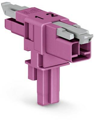 WAGO 890-1603 T-Verbinder 890 Gesamtpolzahl: 2 16 A Pink 25 St.