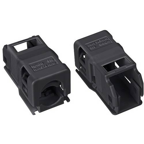 WAGO 890-502/342-000 Zugentlastung 890 Gesamtpolzahl: 2 Schwarz 50 St.