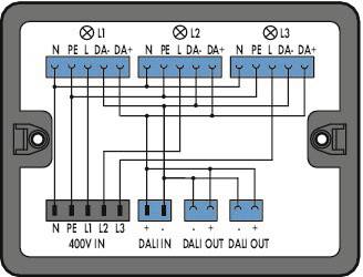 WAGO 899-631/455-000 Verteiler-Box 899 20 A Schwarz 1 St.