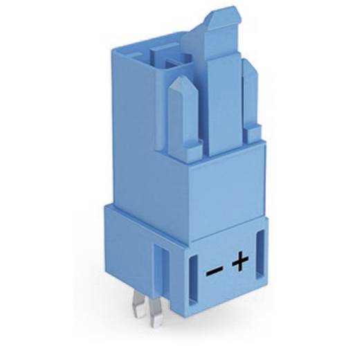 WAGO 890-3112 Netz-Steckverbinder 890 Stecker Gesamtpolzahl: 2 16 A Blau 100 St.