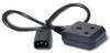 APC Stromkabel - IEC 60320 C14 zu BS 1363 (W) - 10 A - 61 cm - Schwarz - für P/N