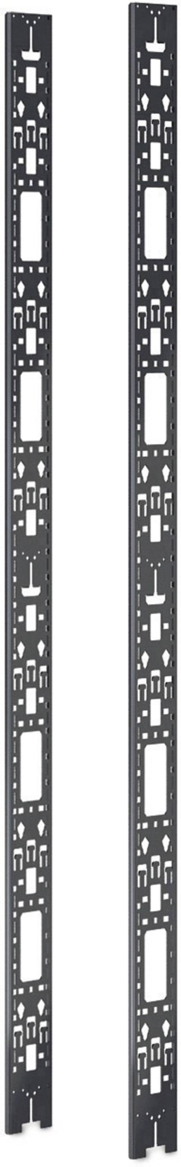 APC AR7572 19 Zoll  Netzwerkschrank-Kabelführung      Schwarz
