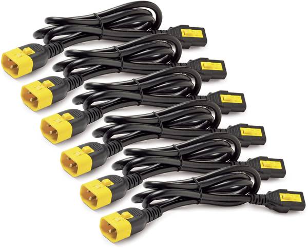 APC Strom Anschlusskabel [1x Kaltgeräte-Buchse C19 - 1x Kaltgeräte-Stecker C14] 1.83 m Schwarz