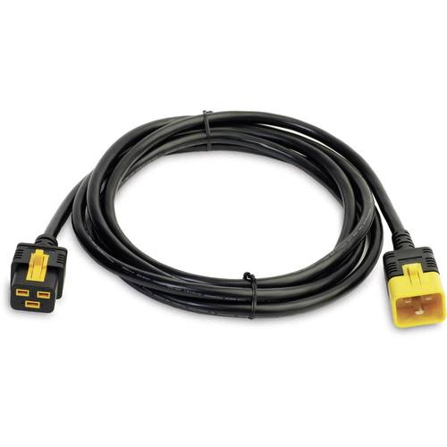 APC Stromkabel - IEC 60320 C19 zu IEC 60320 C20 - 3.1 m - eingerastet - Schwarz