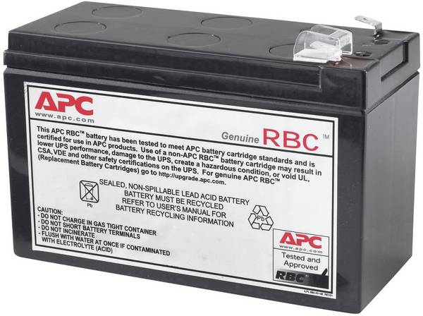 APC Ersatzbatterie Nr. 114 USV-Anlagen-Akku  Passend für Marke APC