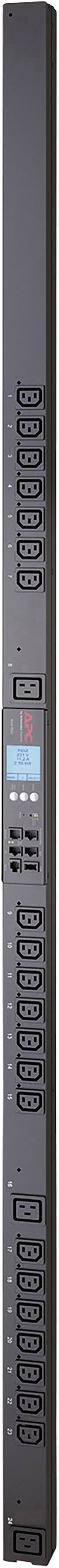 APC Rack PDU 2G Metered by Outlet with AP8659 Rack-Stromverteilung