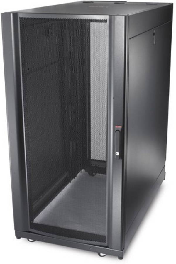 APC NetShelter SX 24U 600x1070 shock pac 19 Zoll Netzwerkschrank (B x H x T) 60 x 120 x 107 cm 24 HE Schwarz