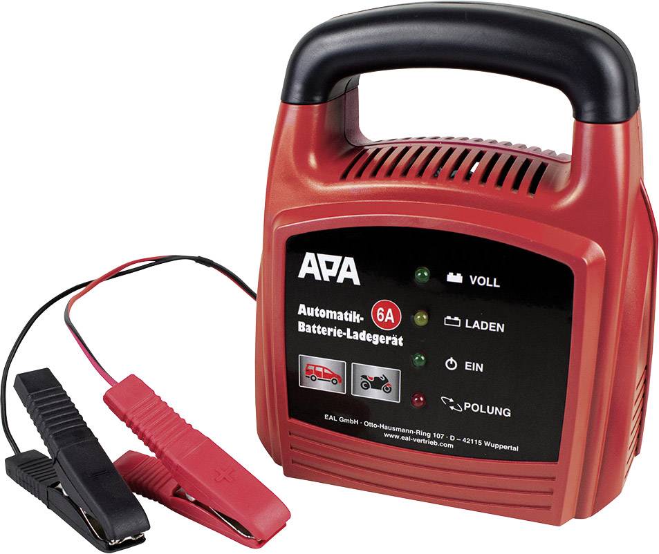 APA 16627 Automatikladegerät 12 V 4 A, 6 A APA 16627 Automatikladegerät 12 V 4 A, 6 A