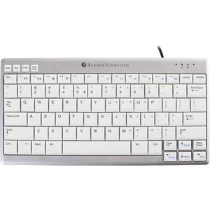 Bakkerelkhuizen Ultraboard 950 Usb Tastatur Franzosisch Azerty Silber Weiss Multimediatasten Usb Hub Kaufen