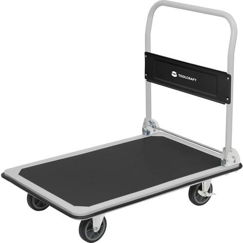 TOOLCRAFT Handwagen klappbar, Feststeller Stahl, PP, Thermoplastisches Polyurethan Traglast (max.): 150 kg