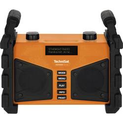 N/A TechniSat Digitradio 230 OD, AUX, Bluetooth, USB, oranžová